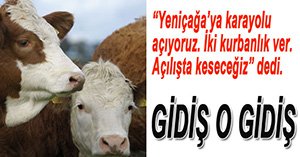 'KARAYOLU AÇIYORUZ' DİYEREK DOLANDIRDI!