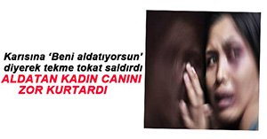 KARISINI HASTANELİK ETTİ...