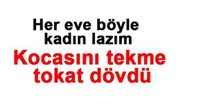 KAZIKLANINCA KARISINDAN DAYAK YEDİ!