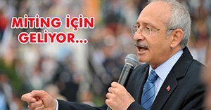 KEMAL KILIÇDAROĞLU BOLU'YA GELİYOR...