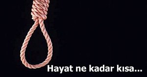 KENDİNİ ASARAK CANINA KIYDI