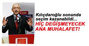 KILIÇDAROĞLU YENİDEN BAŞKAN!
