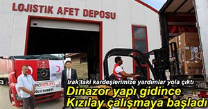 KIZILAY'DAN TÜRKMEN KARDEŞLERİMİZE YARDIM