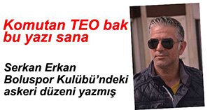 KOMUTAN VE ASKERLERİ...