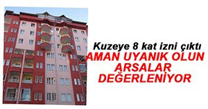 KUZEYDE 8 KATA İZİN ÇIKTI...