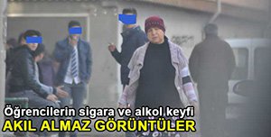 LİSE ÖĞRENCİLERİNİN SİGARA VE ALKOL KEYFİ