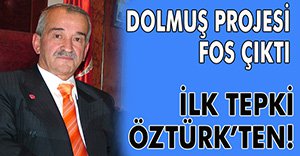 MISIRLIOĞLU'NUN DOLMUŞ PROJESİ FOS ÇIKTI!