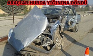 MUDURNU'DA MEYDANA GELEN KAZADA 2 KİŞİ YARALANDI!