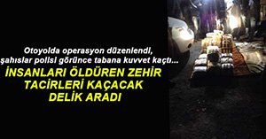 PARK HALİNDEKİ ARAÇTAN ESRAR ÇIKTI!