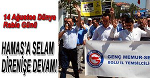 RABİA GÜNÜNDE TEPKİ YÜRÜYÜŞÜ!