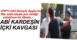 RAMAZAN İÇKİSİ KAVGASI