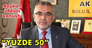 SAYIN'DAN YÜZDE 50 İDDİASI