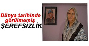 ŞEHİT ANNESİNİ DOLANDIRDILAR...