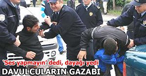 'SES YAPMAYIN' DEDİ DAYAĞI YEDİ...