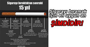 SİGARAYI BIRAKTIKTAN SONRAKİ 15 YIL