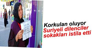 SURİYELİ DİLENCİLER BOLULULAR'I BIKTIRDI...