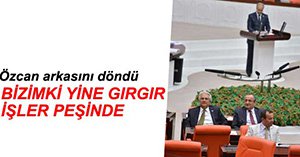 TANJU ÖZCAN ARKASINI DÖNDÜ