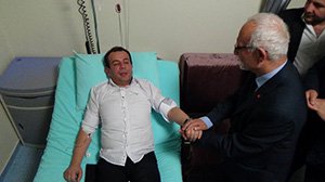 TANJU ÖZCAN ÖLÜMDEN DÖNDÜ