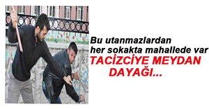 TELEFON TACİZCİSİ DAYAĞI YEDİ...