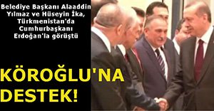 TÜRKMENİSTAN'DA ZİRVE!