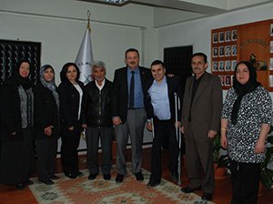 UMUT DERNEĞİ CAVUŞOĞLU'NU ZİYARET ETTİ