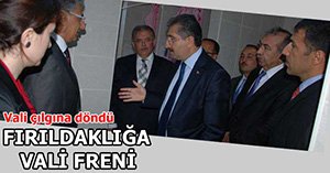 VALİ'DEN SUÇ DUYURUSU