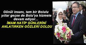 VEFALI BAŞKANIN GÖZLERİ DOLDU