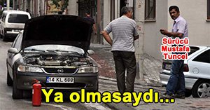 YANGIN TÜPÜ KURTARDI