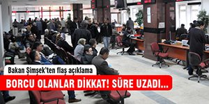 YAPILANDIRMA 1 AY UZATILDI