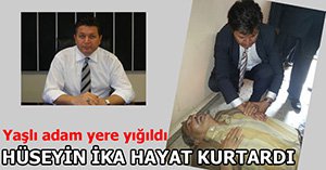 YAŞLI ADAM GÖZYAŞLARINA BOĞULDU