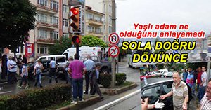YAŞLI ADAM LEVHAYI GÖRMEYİNCE...