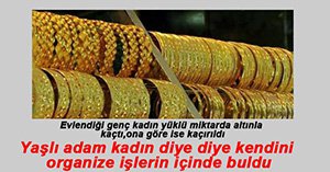 YAŞLI ADAMI DOLANDIRDILAR...