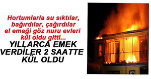 YAYLADA ALEVLİ GECE...