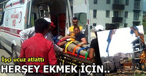 YÜZ ÜSTÜ YERE ÇAKILDI