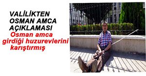 ZİNCİRLİ EYLEME VALİLİK'TEN AÇIKLAMA