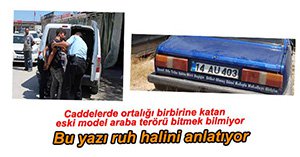 19 YAŞINDAKİ SÜRÜCÜ ORTALIĞI BİRBİRİNE KATTI