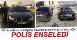 2 LÜKS OTOMOBİLE EL KONULDU