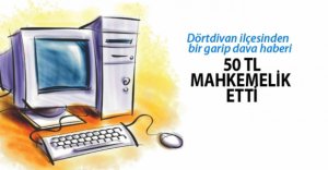 50 TL İÇİN MAHKEMELİK OLDU!