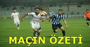 ADANA DEMİRSPOR BOLUSPOR (1-0) MAÇININ ÖZETİ