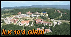 AİBÜ İLK 10 İÇİNDE GÖSTERİLDİ