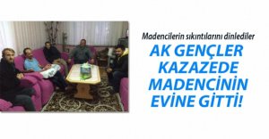 AK GENÇLER MADENCİLERLE BULUŞTU!
