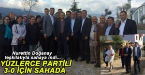 AK PARTİ 3-0 İÇİN KENETLENDİ