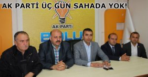 AK PARTİ'DE ÇALIŞMALAR İPTAL!