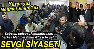 AK PARTİ'DE MEHMET EMİN GÜZ RÜZGARI...
