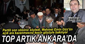 AK PARTİ'DE TEMAYÜL YOKLAMASI YAPILDI