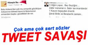 AK PARTİ'DE TWEET SAVAŞI