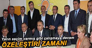 AK PARTİ'DEN SEÇİM DEĞERLENDİRMESİ GELDİ