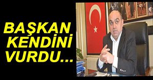 AK PARTİLİ BELEDİYE BAŞKANI KENDİNİ VURDU