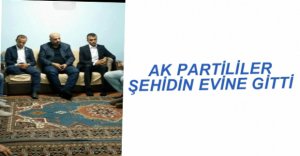 ŞEHİDİN AİLESİNİ YALNIZ BIRAKMADILAR