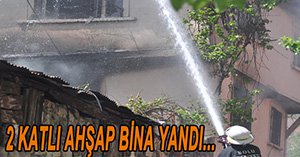 AKPINAR MAHALLESİNDE KORKUTAN YANGIN...